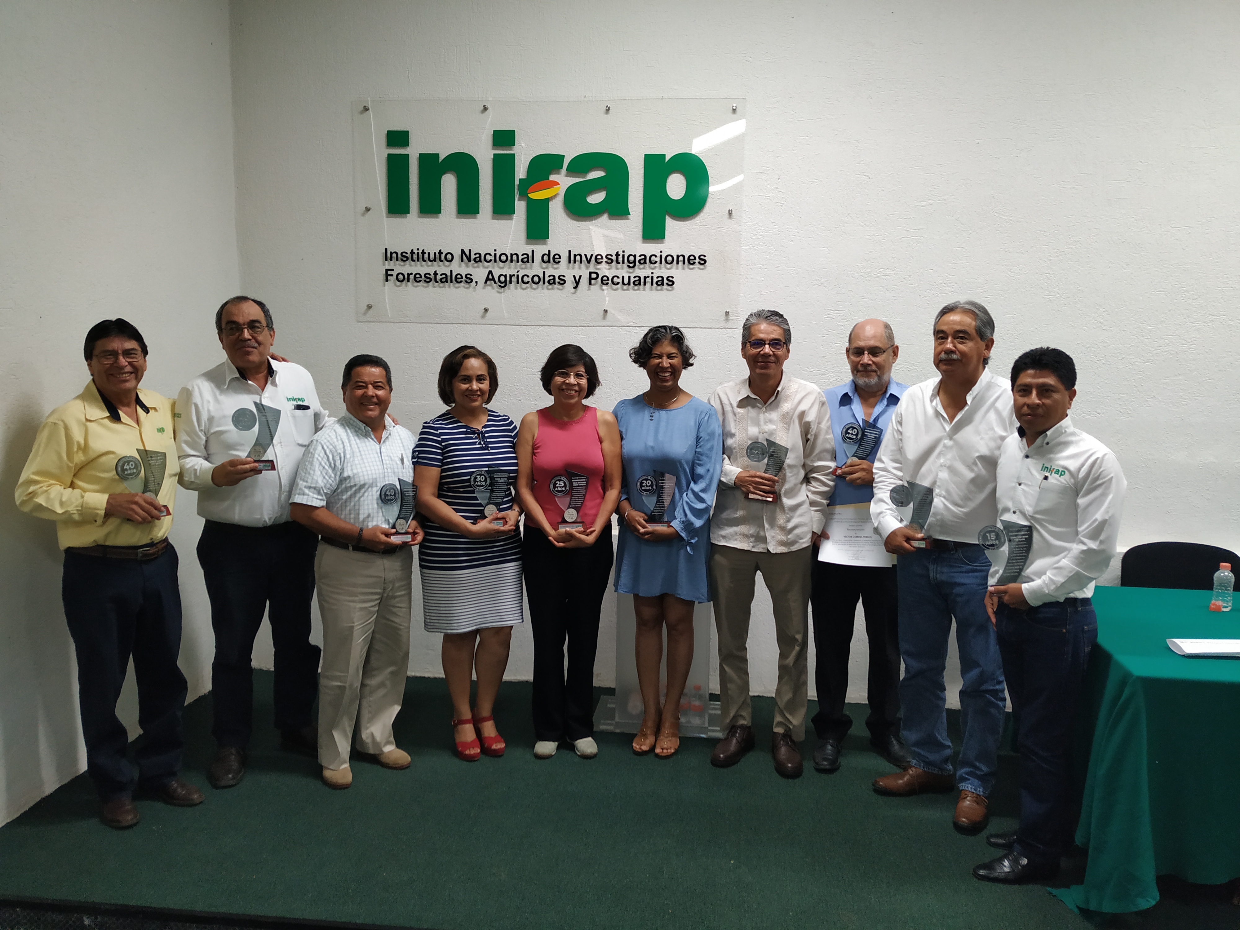 Ceremonia de entrega de reconocimientos por antigüedad en el Servicio Público Federal 2019. CIRGOC